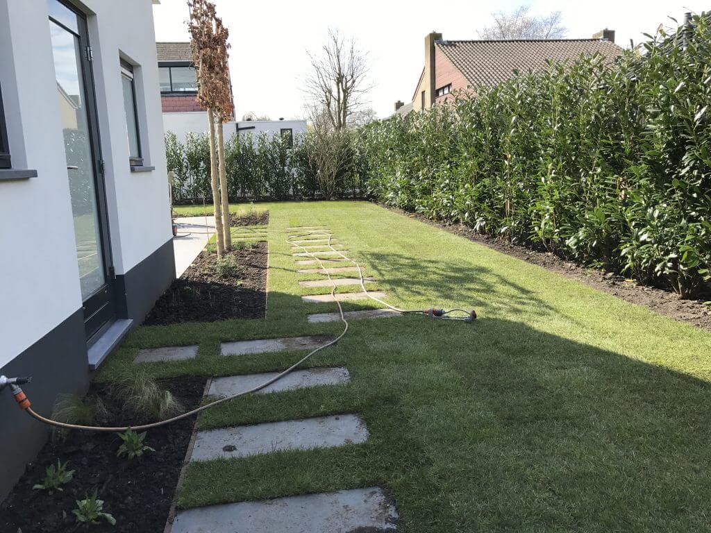 Hovenier Bodegraven heeft een tuin aangelegd